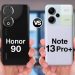 So sánh Honor 90 và Xiaomi Redmi Note 13 Pro Plus