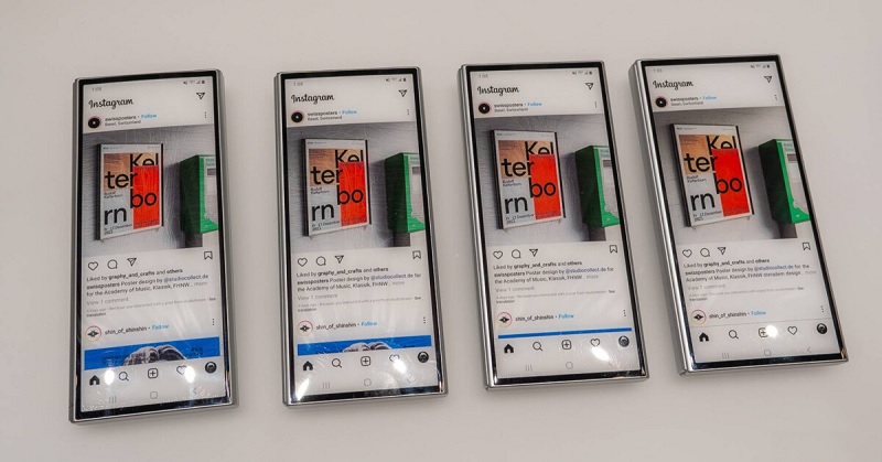 Rò rỉ thiết kế của Galaxy Z Fold6 vuông vức, màn hình có sự thay đổi