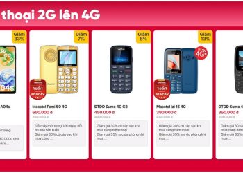 Điện thoại 2G lên 4G giá siêu rẻ tại Viettel Store – Chốt đơn ngay kẻo hết