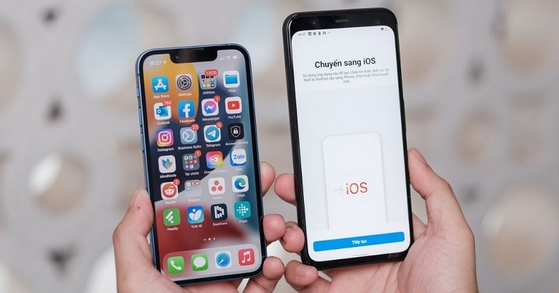 Chi tiết cách chuyển dữ liệu từ iPhone sang Android đơn giản nhất
