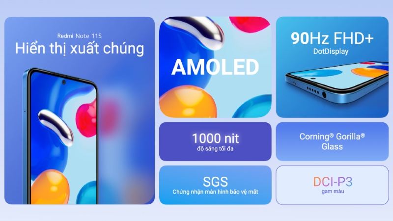 Điện thoại Xiaomi màu đẹp