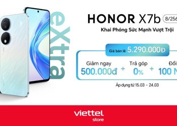 Hotsale mở bán: Mua HONOR X7b (8+256GB) giảm ngay 500.000đ