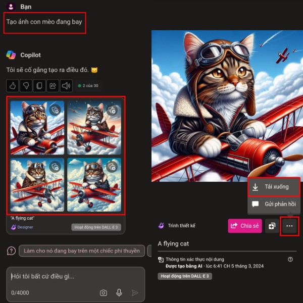 Chọn Tải xuống.