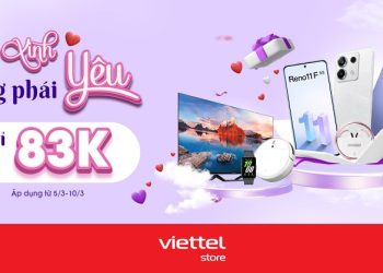 Quà Xinh tặng phái Yêu giá sốc chỉ từ 83.000đ tại Viettel Store