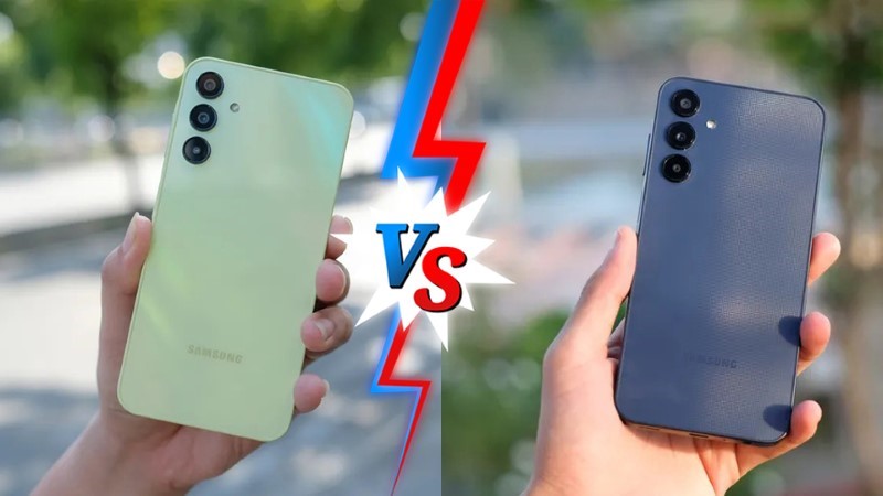 So sánh Galaxy A15 LTE và Galaxy A25 5G