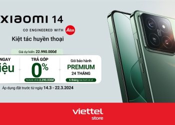 Đặt trước Xiaomi 14 (12/256GB) giảm ngay 4.000.000 đồng cùng ưu đãi hấp dẫn