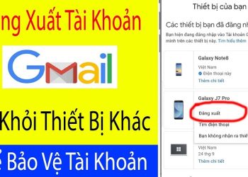 Cách đăng xuất Gmail khỏi tất cả các thiết bị đảm bảo an toàn