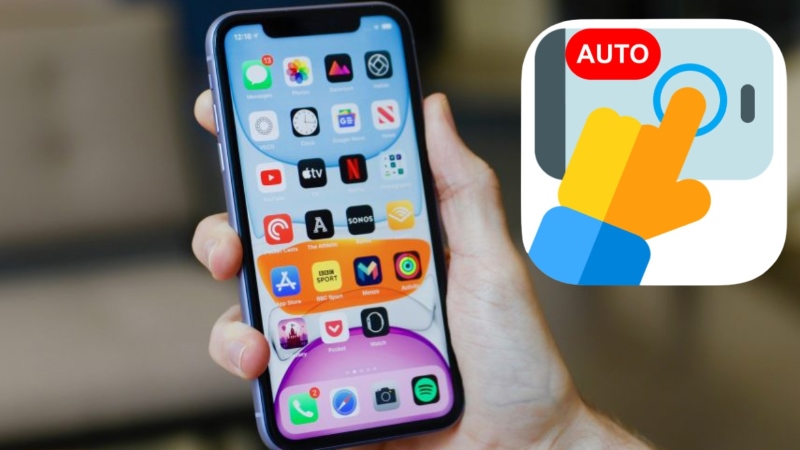 lỗi auto click trên điện thoại