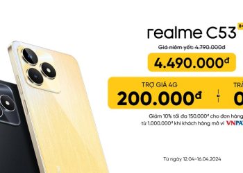realme C53 chính thức bán tại Viettel Store giá chỉ 4.490.000 đồng