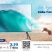 Trải nghiệm vượt ngưỡng trên tivi TCL màn hình lớn nhận E-voucher lên đến 4 triệu đồng