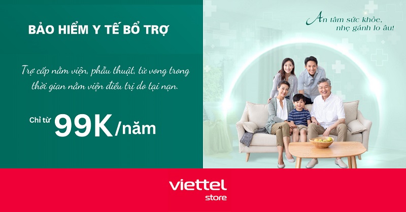 Bảo hiểm Y tế bổ trợ (BIC) – Chỉ từ 99k/năm – An tâm sức khỏe, nhẹ gánh lo âu