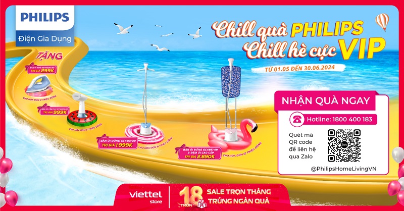 Chill Quà Philips – Chill Hè Cực Vip