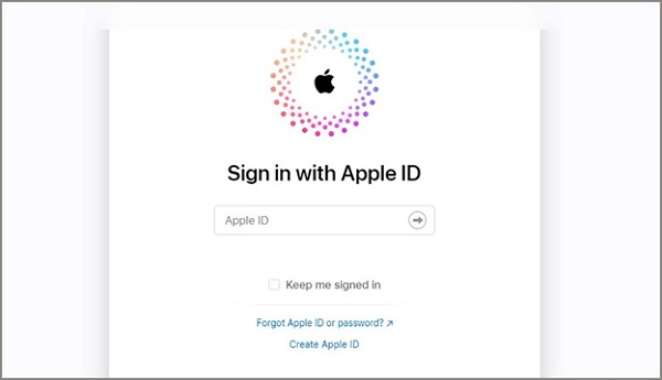 A screen shot of a sign in

Description automatically generated