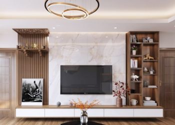 Kích thước kệ tivi treo tường
