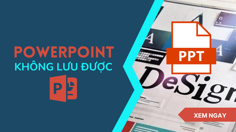 Lỗi không lưu được Powerpoint
