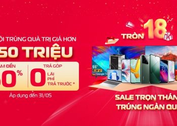 Tròn 18 Trúng quà sang, cơ hội trúng quà tổng trị giá hơn 350 triệu