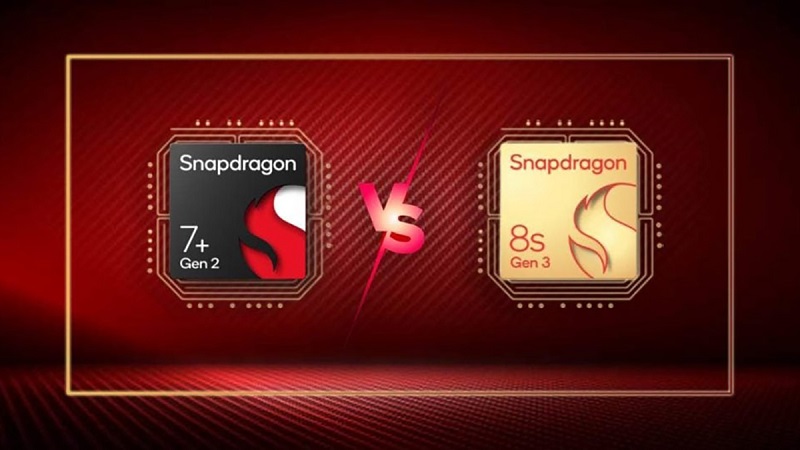 So sánh chip Snapdragon 8s Gen 3 vs Snapdragon 7 Plus Gen 2