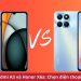 So sánh Redmi A3 và Honor X6a