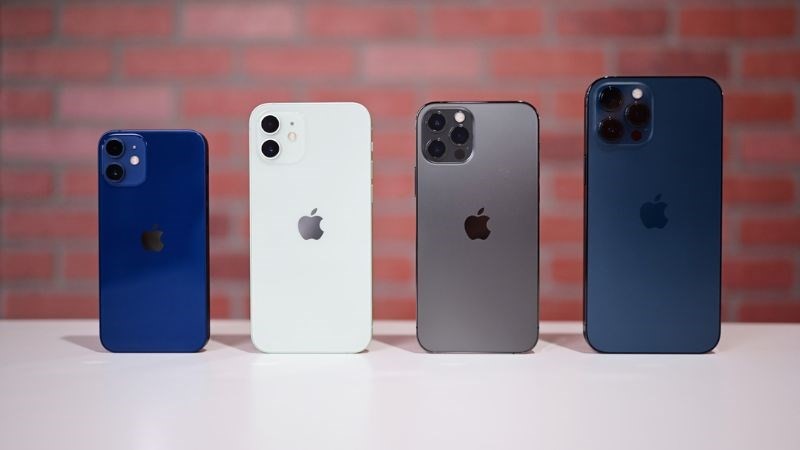 iphone 12 có mấy loại