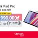 Mở bán Redmi Pad Pro, giảm ngay 500.000đ chỉ còn 7.490.000đ, chip Snapdragon 7s Gen 2, sạc nhanh 33W