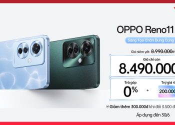 [Hotsale] Mua OPPO Reno11 F 5G, giá chỉ còn 8.490.000đ