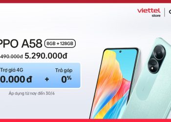 [Hotsale] Mua OPPO A58 (8/128GB), giá chỉ còn 5.290.000 đồng