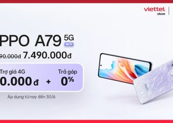 Chớp cơ hội săn sale OPPO A79 5G giá giảm chỉ còn 7.490.000 đồng cùng ưu đãi hấp dẫn