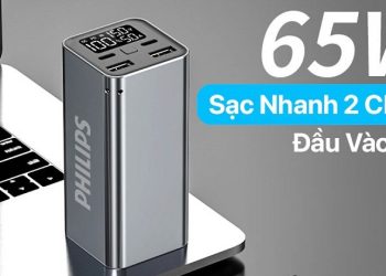 TOP 3 sạc dự phòng Philips 20000mAh tốt, giá rẻ hiện nay