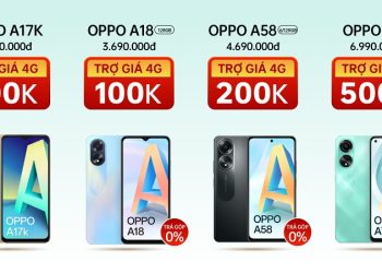 Trợ giá 4G OPPO A Series siêu hấp dẫn tại Viettel Store có gì hot?