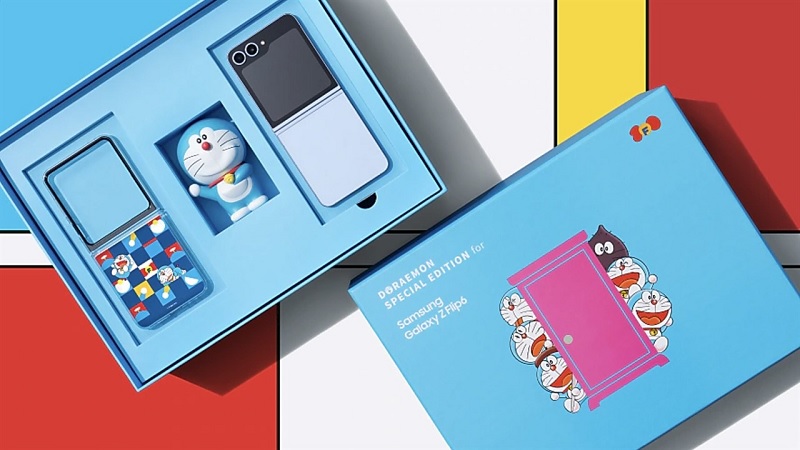 Galaxy Z Flip6 Doraemon Edition ra mắt dành riêng cho người hâm mộ bộ truyện tranh Doraemon nổi tiếng
