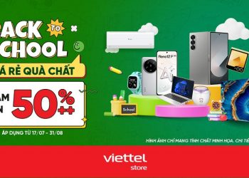 Back to school – Giá rẻ quà chất giảm đến 50%
