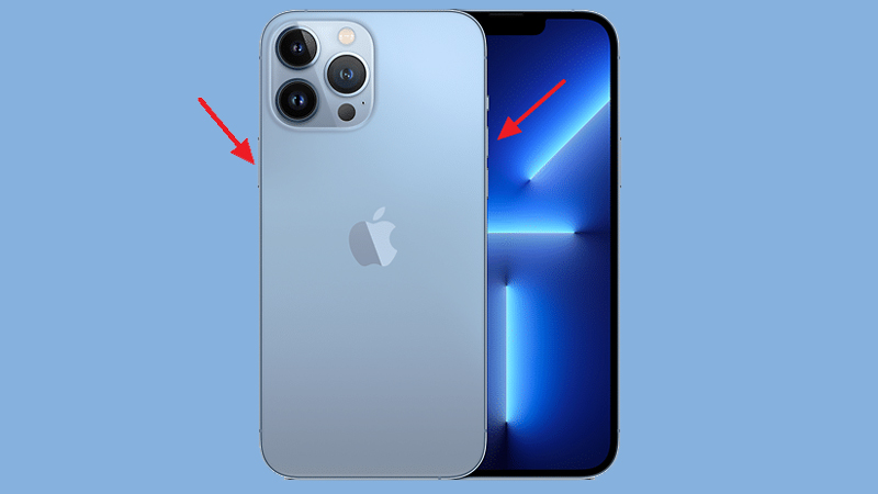 cách chụp màn hình iphone 13