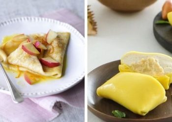 Cách làm bánh crepe hoa quả đơn giản, thơm ngon tại nhà