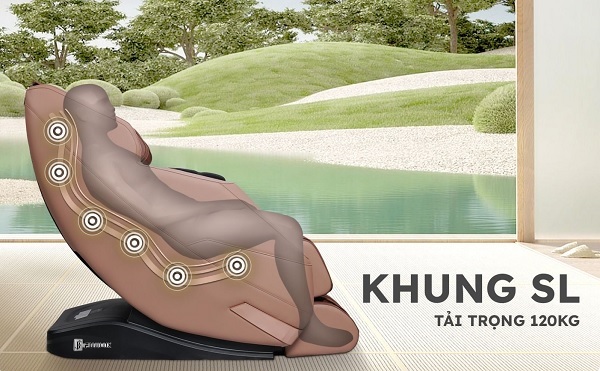 A person sitting in a massage chair

Description automatically generated