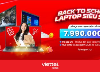 Back to school – Laptop siêu sale – Giá học sinh, sinh viên giá chỉ từ 7.990.000đ
