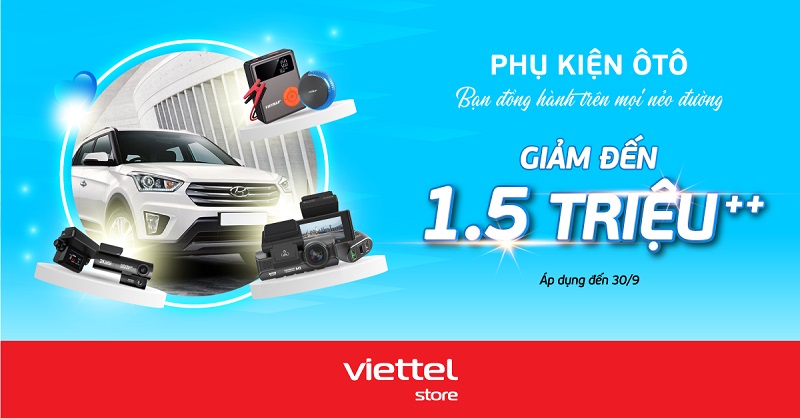 An tâm cầm lái – thoải mái vivu cùng phụ kiện ô tô chính hãng giảm đến 1.5 triệu++