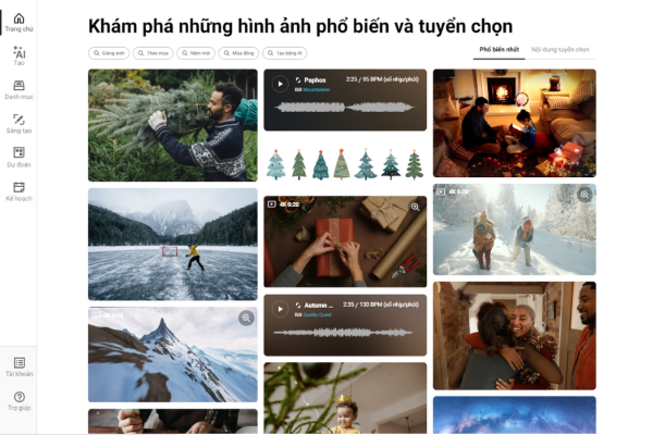 Truy cập vào website của Shutterstock
