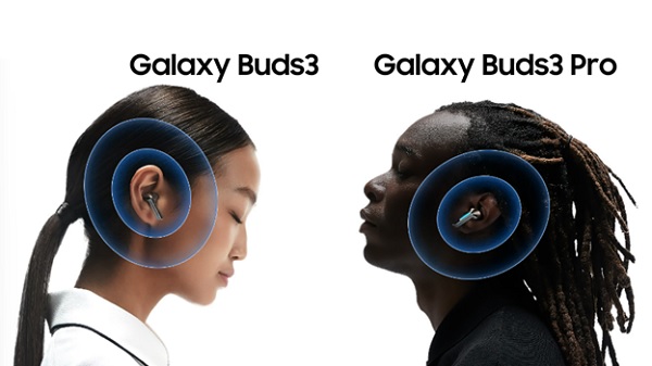 A person and person with earphones
Description automatically generated