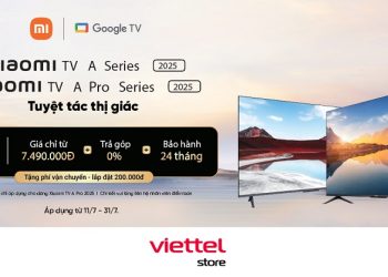 Tuyệt tác thị giác – Xiaomi TV A & TV A Pro Series 2025 chính thức ra mắt tại Viettel Store giá chỉ từ 7.490.000đ