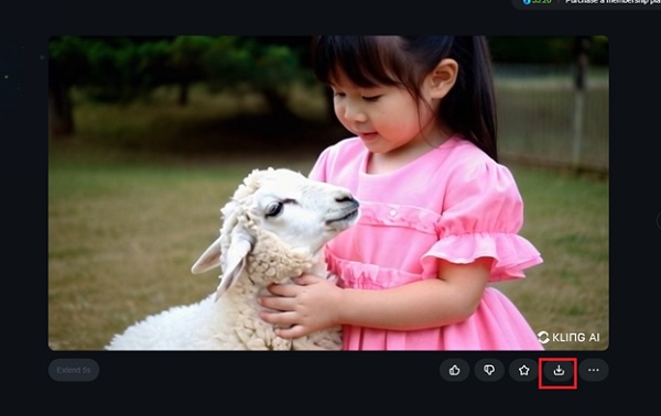A child in a pink dress holding a sheep

Description automatically generated
