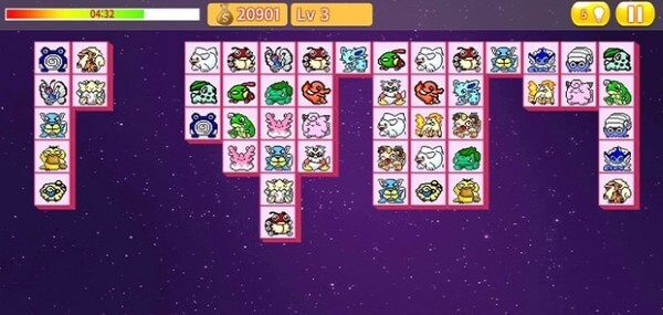 Độ khó trong game tăng dần theo từng cấp độ