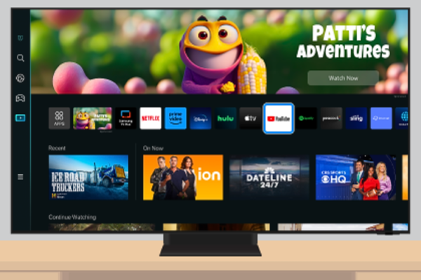 Samsung Smart TV cung cấp nhiều nội dung từ Internet