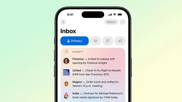 A phone with a message on it
Description automatically generated