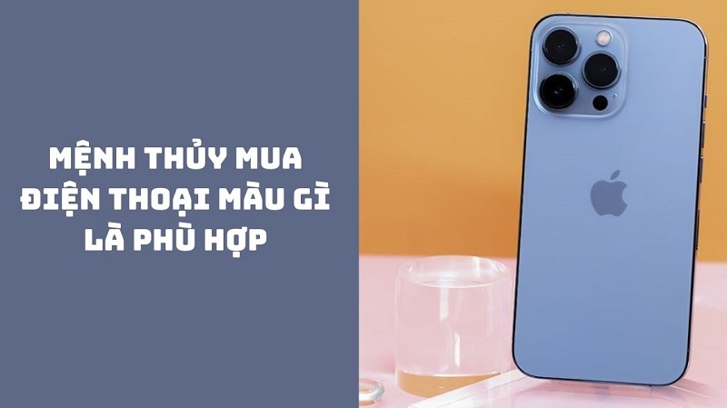 Mệnh Thủy hợp màu gì