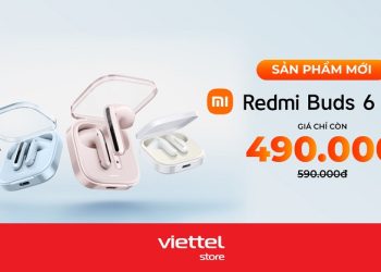 Mở bán Redmi Buds 6 Active giá chỉ còn 490.000đ tại Viettel Store