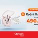 Mở bán Redmi Buds 6 Active giá chỉ còn 490.000đ tại Viettel Store