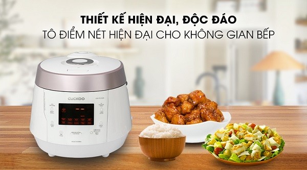 Nồi cơm áp suất điện tử CUCKOO CRP-M1000S/P2PGVNCV 1.8L