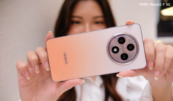 OPPO Reno12 F nổi bật với cụm camera tròn