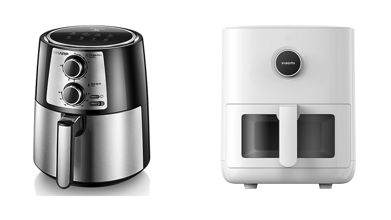 So sánh nồi chiên không dầu Sharp và Xiaomi: Chọn loại nào phù hợp với bạn?