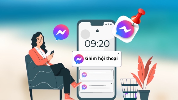 Tính năng ghim cuộc trò chuyện trên Messenger